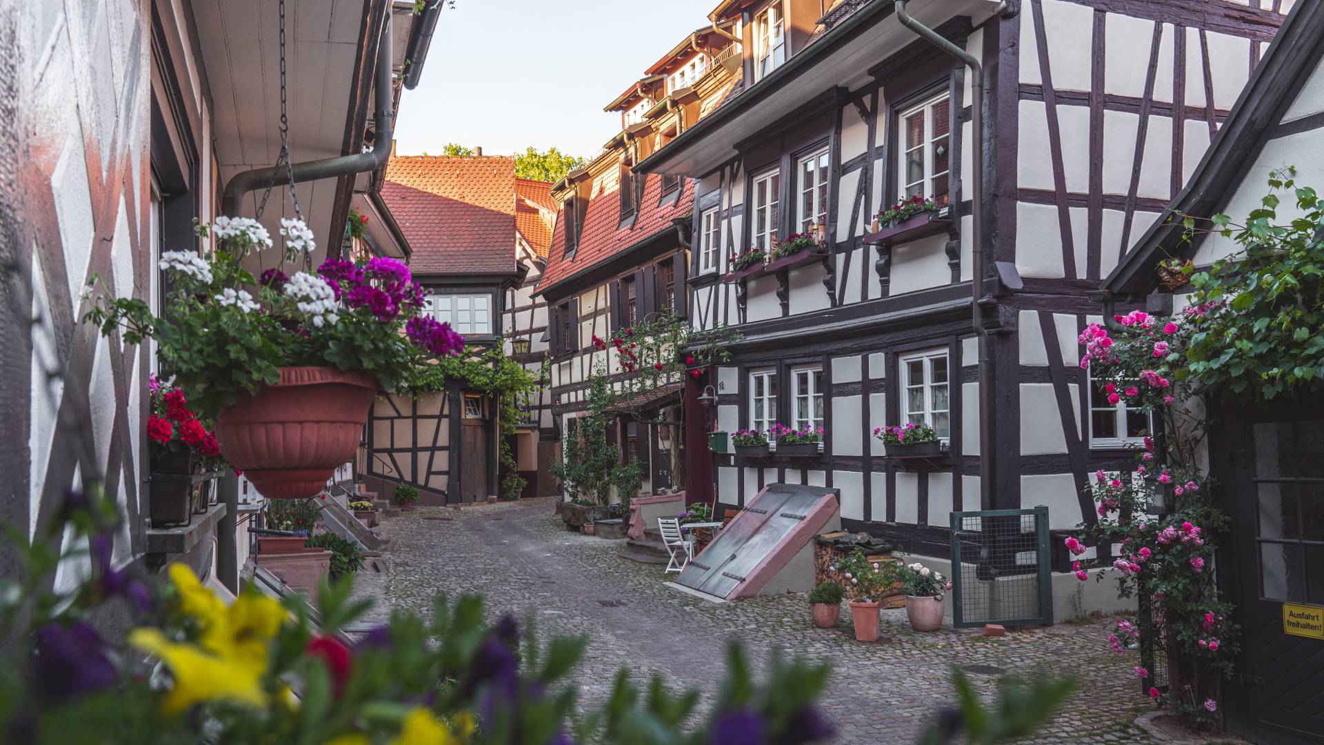 Engelgasse in Gegenbach im Schwarzwald